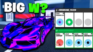 What People OFFER for LEVEL 5 PURPLE HYPERCHROME in Roblox Jailbreak [upl. by Ramhaj]