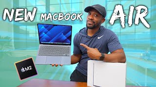 NEW Macbook Air M2 Starlight Unboxing First Impressions amp Quick Setup  M2 Macbook Air 2022 [upl. by Reuben]