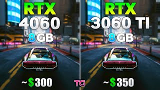 RTX 4060 vs RTX 3060 Ti  Test in 10 Games [upl. by Brenden879]