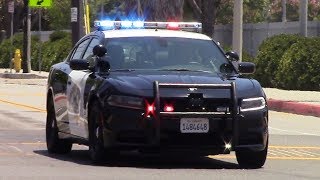 CHP New Dodge Charger Responding [upl. by Obel125]