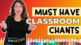 10 Classroom Songs amp Chants For Fast and Fun Classroom Transitions and Routines [upl. by Keare272]