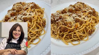 PASTA A LA BOLOGNESA  BOLOGNESE PASTA MAMMA MIA🤩😍 [upl. by Oswald]