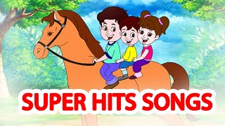 Super Hit Nursery Rhymes  Hindi Rhymes for kids  JingleToons [upl. by Womack]