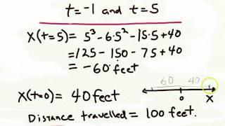 Rectilinear Motion example [upl. by Fifine]