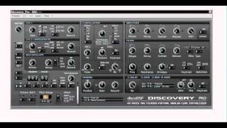 Discovery Pro — Using SF2 drum loop as WAVE oscillator [upl. by Anovahs]