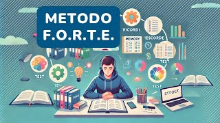 Studia con il Metodo FORTE inventato da un Medico [upl. by Kirst]