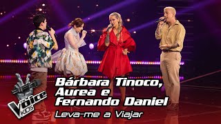 Bárbara Tinoco Aurea e Fernando Daniel  quotLevame a Viajarquot  The Voice Kids Portugal [upl. by Lindner]