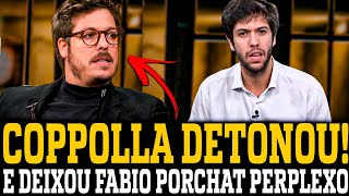 OLHA O QUE CAIO COPPOLLA FALOU NA CARA DE FABIO PORCHAT [upl. by Annahoj]