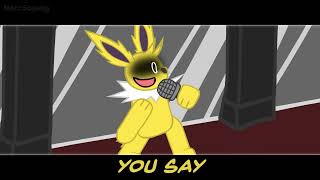 FNF Silly Billy quotLyrics Partquot Jolteon  Pokemon Animation [upl. by Oflodur]