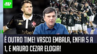 quotO Vasco tá numa EVOLUÇÃO IMPRESSIONANTE Vegetti tem MAIS GOLS que Gabigol equot Mauro Cezar ELOGIA [upl. by Rogerson]