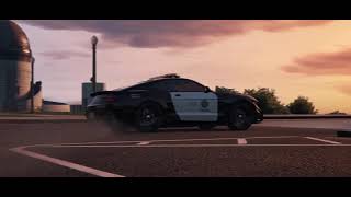 GTA 5  Dominator GTX Police  Rockstar Editor [upl. by Hannis631]