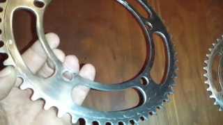 Campagnolo Record Chainring 753 Vintage [upl. by Ponzo]