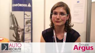 ZF au Salon de lemploi Automobile  interview dEmmanuelle Parisse [upl. by Red348]