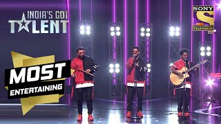 Badshah Loved The Vibe Of This Bands quotEuphony Touchquot Indias Got Talent Season 9Most Entertaining [upl. by Vi]