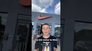 Visite du Nike Outlet store de Jemappes 👀 nikestore basketball [upl. by Sheena]