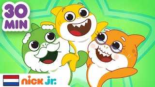 Baby Shark  Zing mee met je favoriete liedjes  Nick Jr Nederlands [upl. by Sakovich]