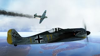 BoS Fw 190A3 6 Kills in a Flight  Eagle [upl. by Conn853]