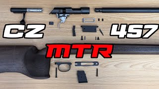 CZ 457 Varmint MTR DisassemblyTeardown [upl. by Nagaer]