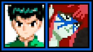 Yusuke vs RandoLandoShorin  Yu Yu Hakusho Spirit Detective GBA Gameplay [upl. by Aritak]