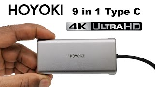 HOYOKI 9 in 1 Type C HUB CBC92 Review [upl. by Maharg486]