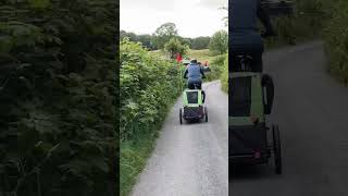 Burley Tail Wagon first ride in the Lake District [upl. by Peregrine]