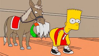 Bart es avergonzado por un burro Los simpsons capítulos completos en español latino [upl. by Releehw777]