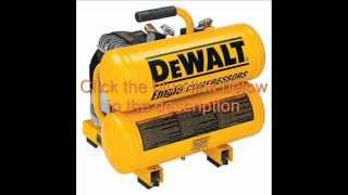 DEWALT 4Gallon Compressor Reviews  DEWALT D55151 14 Amp 212HP 4Gallon Compressor [upl. by Ordnajela]