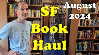 Science Fiction Book Haul  August 2024 [upl. by O'Hara]