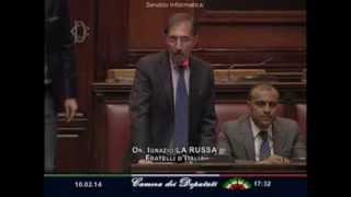 La Russa Difende Cantante Simone Cristicchi su Martiri Foibe in Parlamento [upl. by Cecilio860]