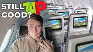 TAP Air Portugal  Airbus A321neoLR ECONOMY  Frankfurt  Lisbon  TRIP REPORT [upl. by Sadoff491]