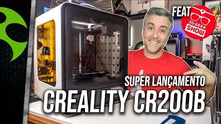 LANÇAMENTO Creality CR200B a NOVA IMPRESSORA 3D do CANAL [upl. by Aruat58]