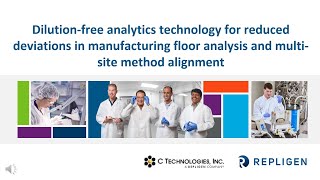 Dilutionfree Analytics Tech for Reduced Deviations in Mfg Floor and Multisite Method German [upl. by Evreh779]