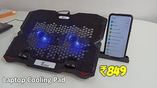 Unboxing Techie 2 Laptop Cooling Pad with Mobile Holder [upl. by Winny]