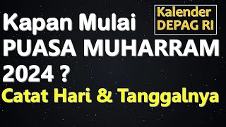 Kapan Puasa Muharram 2024   Ust Mahmud AsySyafrowi [upl. by Janith]