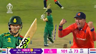 South Africa vs Netherlands Full Match Highlights NED vs SA 15th World Cup Match Full Highlights [upl. by Klusek]