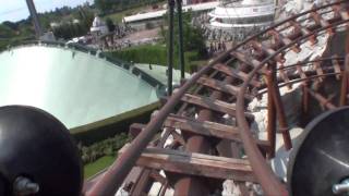 Mammut Roller Coaster POV  Gardaland Italy [upl. by Rodmann]