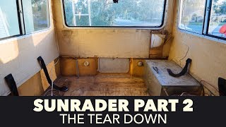 4x4 TOYOTA SUNRADER BUILD  PART 2  THE TEAR DOWN [upl. by Assin]