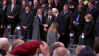 LE ROI MOHAMMED VI À LA CÉLÉBRATION DU CENTENAIRE DE LARMISTICE 1418 [upl. by Nnyleitak]