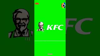 KFC logo effects kfc shorts viralshort [upl. by Haimehen]