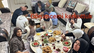 GORUMCEMİ NASI KORKUTTUK😱KAHVALTIDA GÖRÜMCEMDEYIZ🥰 [upl. by Upshaw]