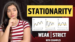 Stationarity in Time Series Analysis  Weak and Strict Stationarity  Part 5 [upl. by Starlin237]