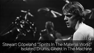 Stewart Copeland “Spirits In The Material World” Isolated Drums [upl. by Stilla948]