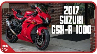 2017 Suzuki GSXR 1000  First Ride [upl. by Ardnyk432]