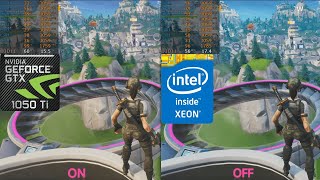 Does MultiThreaded Rendering Improve Performance In Fortnite  Quick 8 Thread Cpu Test  GTX 1050Ti [upl. by Efram]