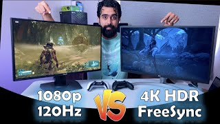 4K HDR vs 1080p 120 Hz ¿Qué es mejor para PS5 amp XBOX Series Ventajas y Desventajas [upl. by Leirbag]