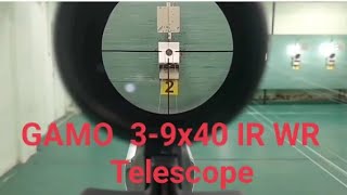 How to Zero Rifle Scope  GAMO 39x40 IR WR Telescope with Unboxing [upl. by Forest]