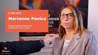 Approccio Pratico e Competenze per il Lavoro Intervista a Marianna Panico Graduation Day TimeVision [upl. by Aerdied]