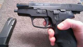 SIG SAUER P228  Pics Vid Thoughts [upl. by Eleinad]