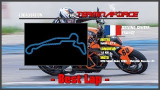 Best Lap  Driving Center Castellet  KTM Super Duke 1290 en Metzeler Racetec K3  22072018 [upl. by Eyanaj]