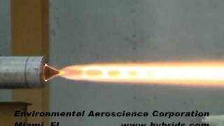 Environmental Aeroscience  Aerospike Nozzle Solid Rocket Motor Static Firing [upl. by Eigram315]